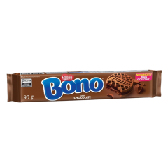 BISCOITO NESTLE BONO RECHEADO CHOCOLATE 90GR