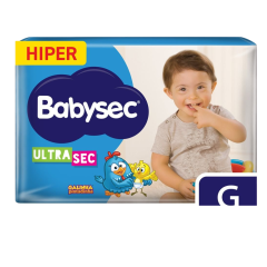 FRALDA BABYSEC ULTRA HIPER G 60