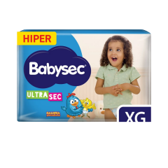 FRALDA BABYSEC ULTRA HIPER XG 56