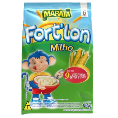 MINGAU MARATA FORT LON MILHO 180GR
