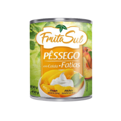DOCE PESSEGO CALDA FRUTASUL FATIAS 450GR