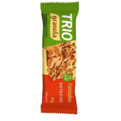 BARRA CEREAL TRIO GRANOLA E CASTANHA 20G