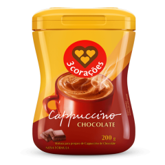 CAFE CAPUC 3 CORAC. CHOC. PT 200GR