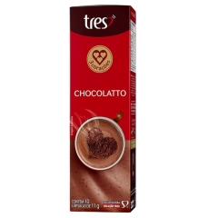 CAPSULA 3 CORACOES CHOCOLATTO 11Gv