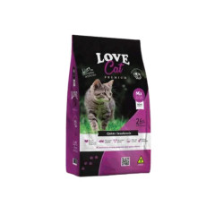 RACAO GATO LOVE CAT MIX 25 KG