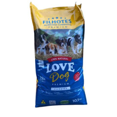 RACAO CAO LOVE DOG FILHOTES 10,1 KG