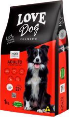 RACAO CAO LOVE DOG PREMIUM 1 KG