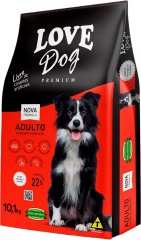 RACAO CAO LOVE DOG PREMIUM 10,1 KG