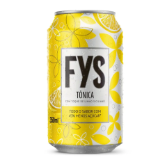 AGUA TONICA FYS LATA 350 ML