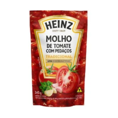 MOLHO PRONTO HEINZ TRADICIONAL SACHET 240 GR