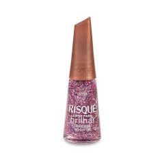 ESM RISQUE CM P\ BRILHAR CRAVEJADA GLITTER 8ML