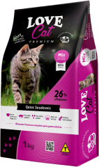 RACAO GATO LOVE CAT CASTRADO 1KG