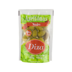 AZEITONA VERDE  DIZA FATIADA SACHET 100GR