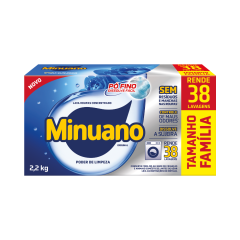 SABAO PO MINUANO MAXIMA LIMPEZA AZUL 2,2 KG