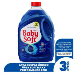 SABAO LIQUIDO BABY SOFT MAX PERFORMANCE AZUL 3L