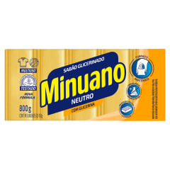 SABAO BARRA MINUANO NEUTRO GLICERINADO 5X160GR