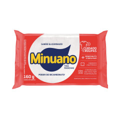 SABAO EM BARRA MINUANO BRANCO UNITARIO 160 GR