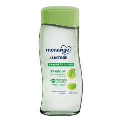 SABONETE LÍQUIDO ÍNTIMO FRESCOR MONANGE FRASCO 200ML