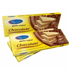 BISCOITO RACINE FESTIVA WAFER CHOCOLATE 100GR