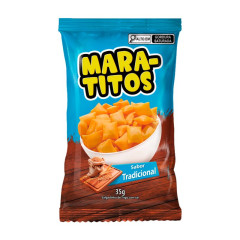 SALGADINHO MARATITOS PASTEL TRADICIONAL 35G