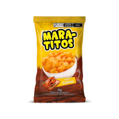 SALGADINHO MARATITOS PASTEL GALETO 35G