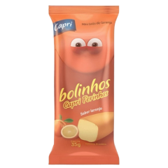 BOLINHO CAPRI FERINHAS CHOCOLATE/CHOCOLATE 35GR