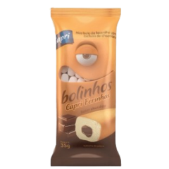BOLINHO CAPRI FERINHAS BAUNILHA/ MORANGO 35GR