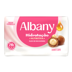 SABONETE ALBANY FEMININO ROSA 80GR