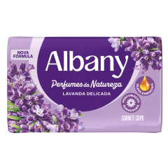 SABONETE ALBANY PERFUMADO ROXO 80GR