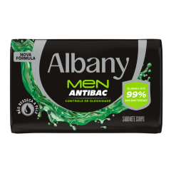 SABONETE ALBANY MASCULINO VERDE 80GR