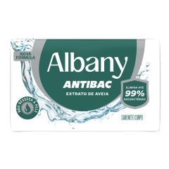 SABONETE ALBANY CUIDADO BRANCO  80GR