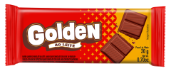 CHOCOLATE GOLDEN AO LEITE 20GR