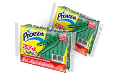 PRENDEDOR ROUPA PROEZA PLASTICO EXTRA 12 UNIDADES