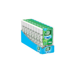 PASTILHA TIC TAC TWO MENTA FRESH 38GR
