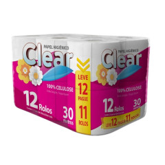 PAPEL HIG CLEAR 100% CELULOSE FS L12P11 30MT