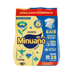 SABAO PO MINUANO MAXIMO CUIDADO  AMARELO SACHE 1,6KG
