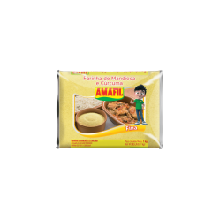 FARINHA DE MANDIOCA AMARELA FINA AMAFIL1KG