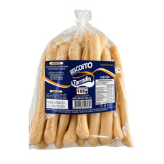 BISCOITO POLVILHO TORRADIN PALITAO PETA 150 GR