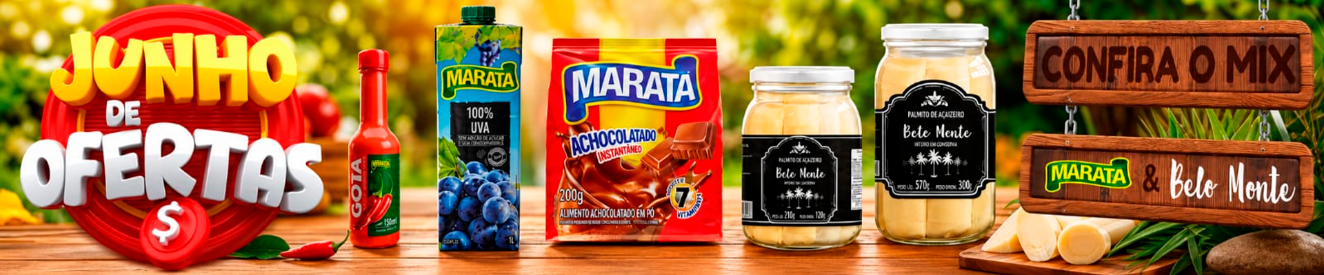 MIX MARATA E BELO MONTE