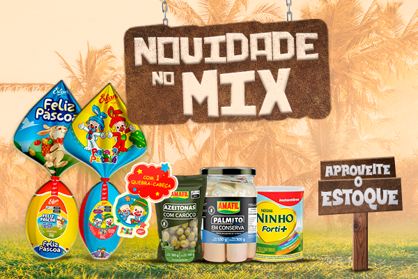 NOVIDADE NO MIX